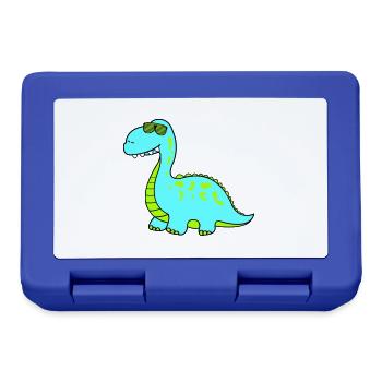 dino cool - Brotdose - Royalblau - Vorne