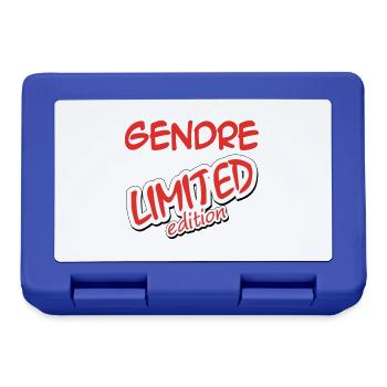 GENDRE LIMITED EDITION - Boîte à goûter - bleu royal - Devant