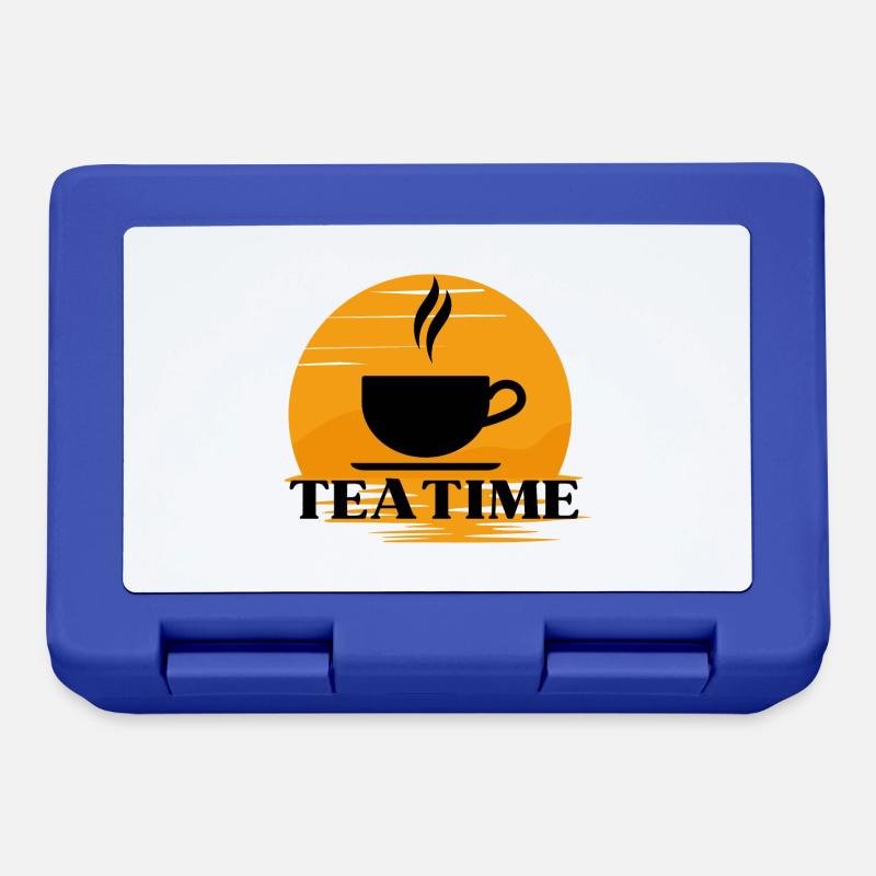 Tea Time! - Lunchbox - royal blue