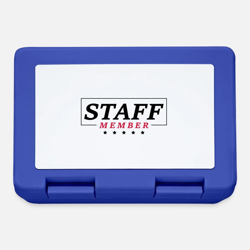 staff member - Boîte à goûter - bleu royal