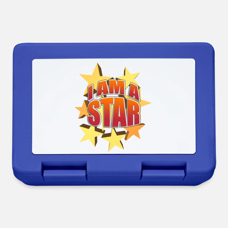 Ich bin ein Star - Brotdose - Royalblau