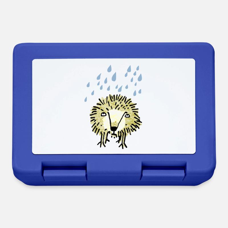 Hedgehog - Lunchbox - royal blue