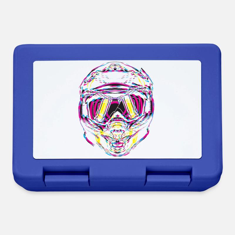 Helm - Brotdose - Royalblau