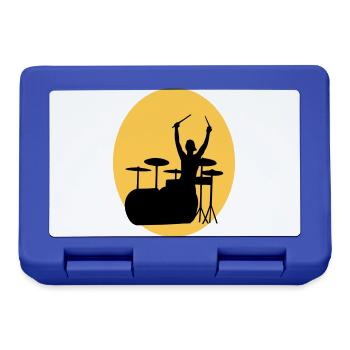 batteur - Boîte à goûter - bleu royal - Devant
