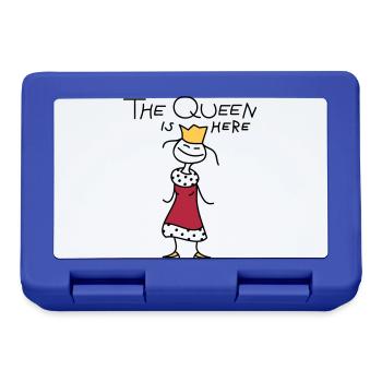 The Queen - Lunchbox - royal blue - Front