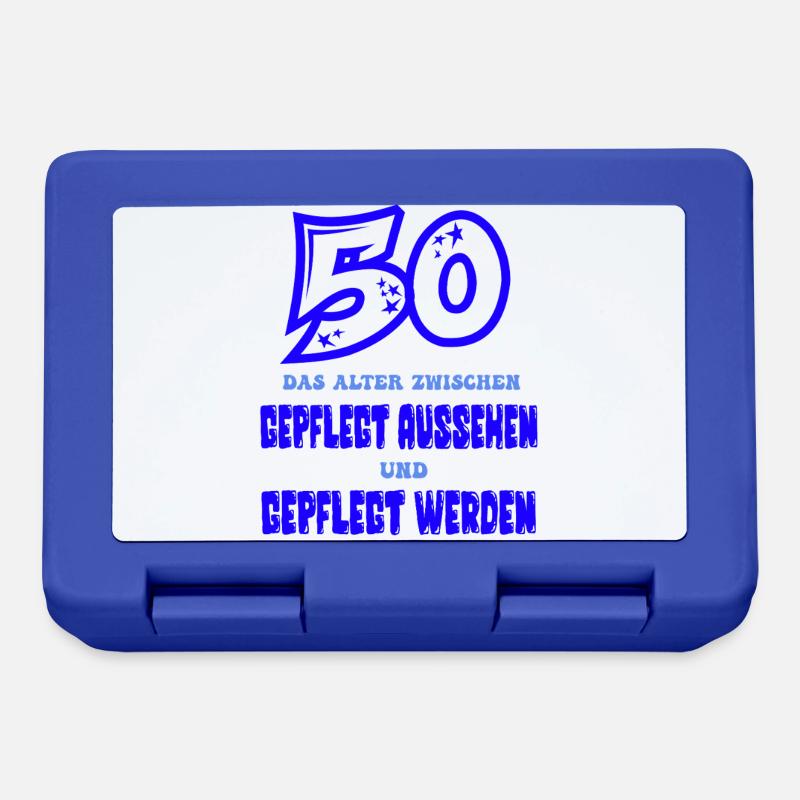 50 - Brotdose - Royalblau