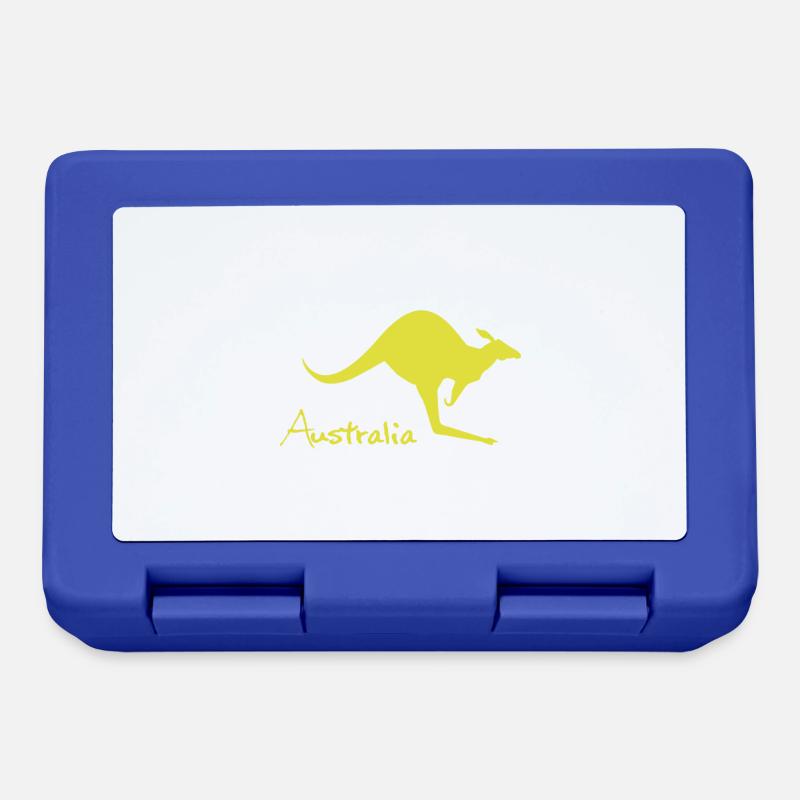 australia kangaroo - Australia kangaroo - Lunchbox - royal blue
