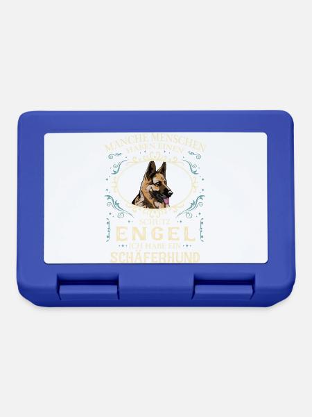 Deutscher Schäferhund Hund Hundehalter - Brotdose - Royalblau