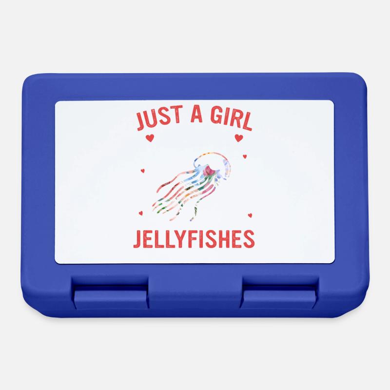 Jellyfish - Lunchbox - royal blue
