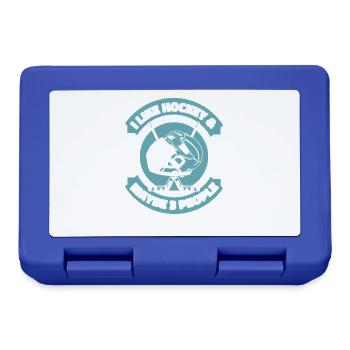 Ice Hockey Hockey Sports - Lunchbox - royal blue - Front