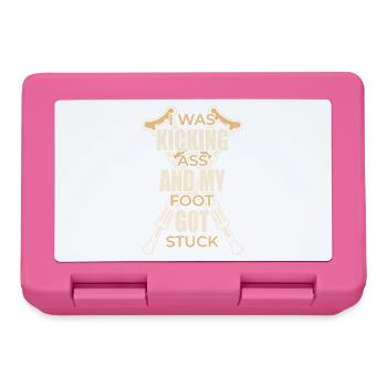 Get well Broken foot Broken bone - Lunchbox - pink - Front