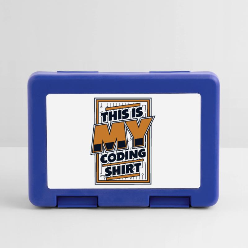 This Is My Coding Clothing Developer Coder Lunchbox