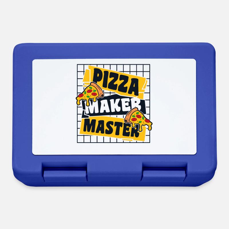 Pizza Maker Master Pizza Oven Pizza Plateau à pizza - Boîte à goûter - bleu royal