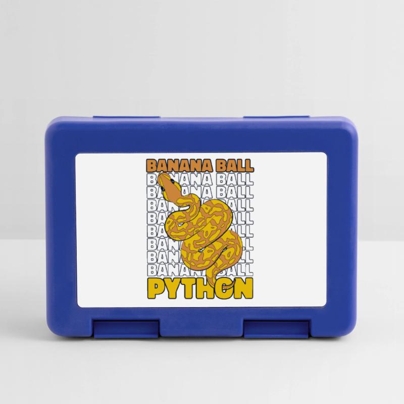 Boule de banane Python Serpent Python Boule de banane Boîte à goûter