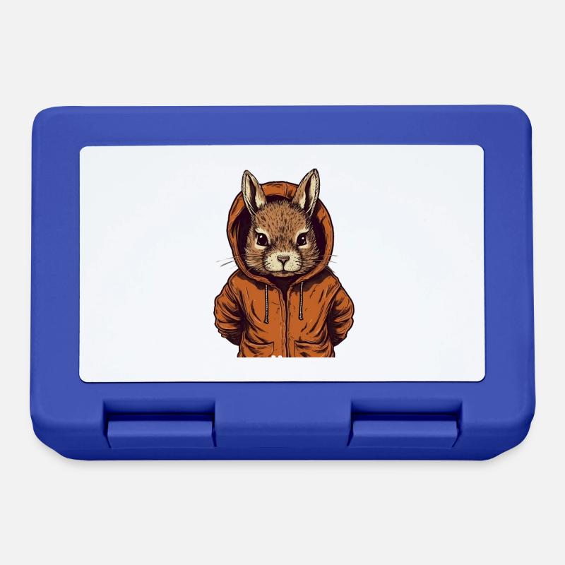 Eichhörnchen Baumhörnchen Squirrel - Brotdose - Royalblau