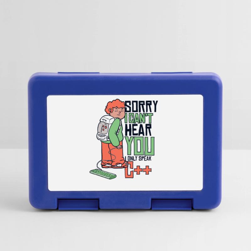 Can't Hear You Only Speak C++ Developer Coder Brotdose