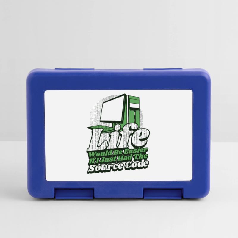 Life Would Be Easier Developer Coder Programmer Lunchbox