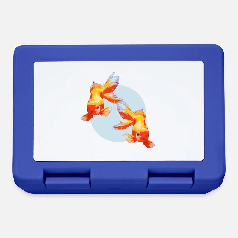 Goldfish - Lunchbox - royal blue