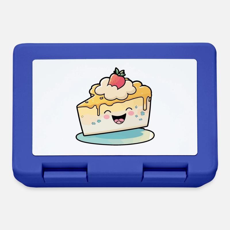 Cheesecake Comic - Brotdose - Royalblau