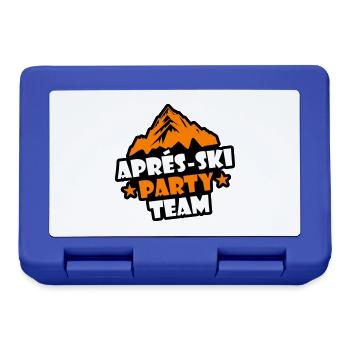 Après Ski Party Team - Lunchbox - royal blue - Front