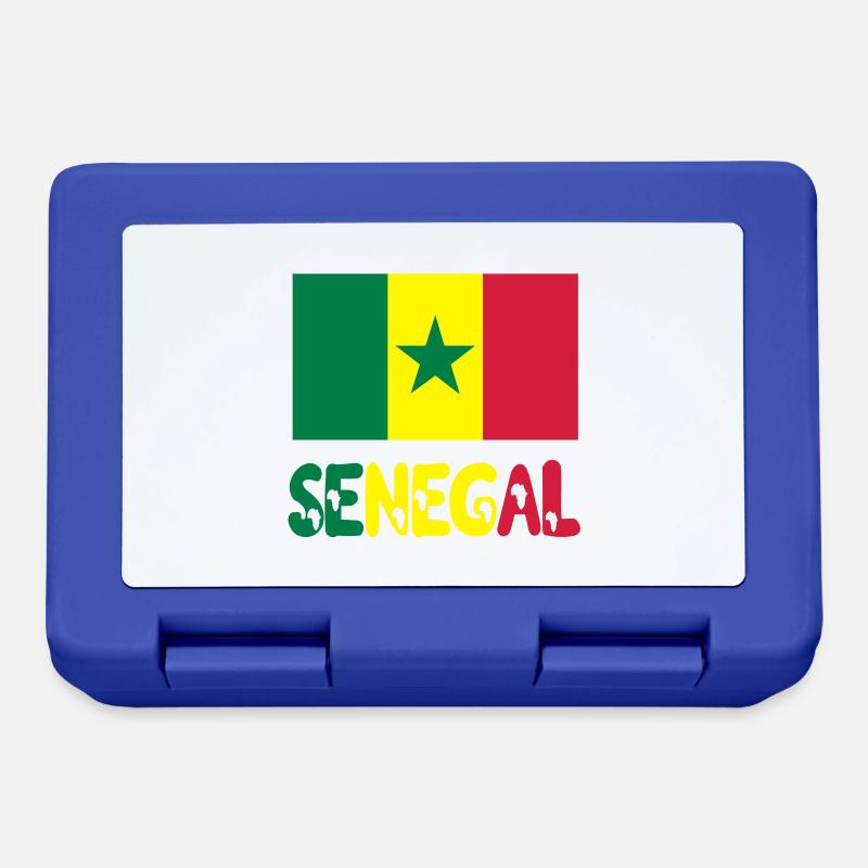 Sénégal - Boîte à goûter - bleu royal
