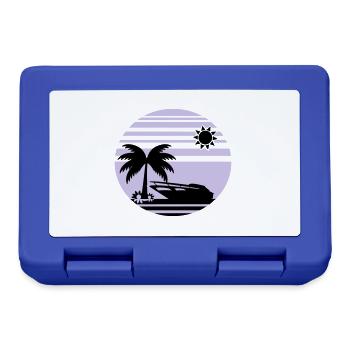 sunset_beach2 - Brotdose - Royalblau - Vorne