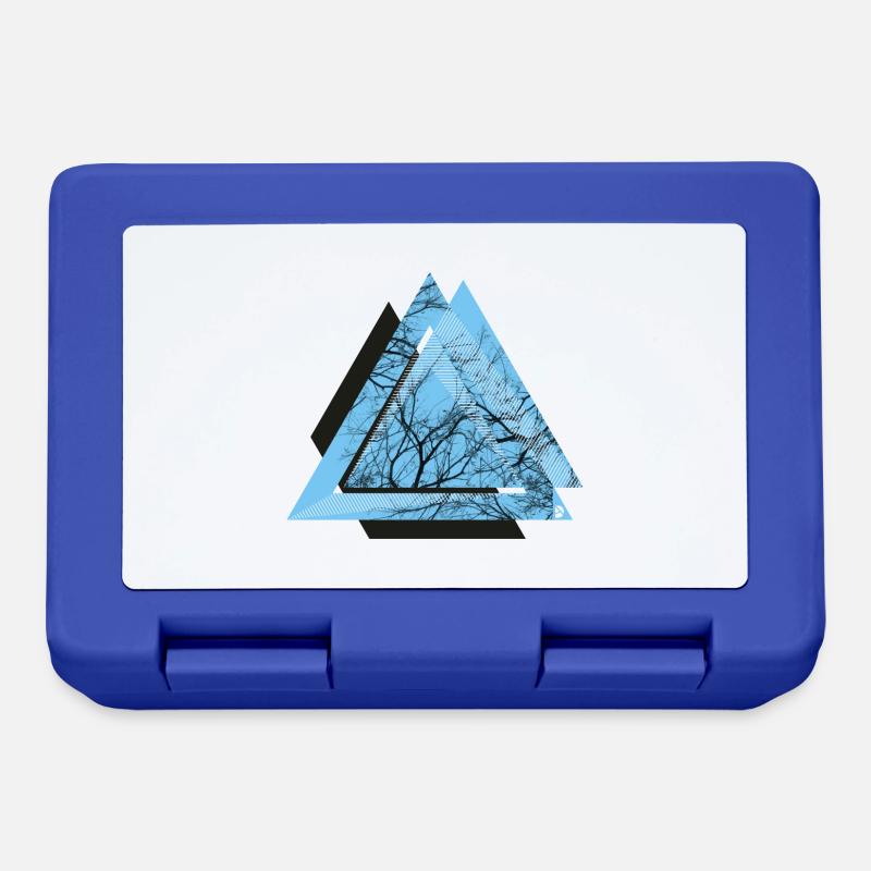 AD Triangle Black - Brotdose - Royalblau