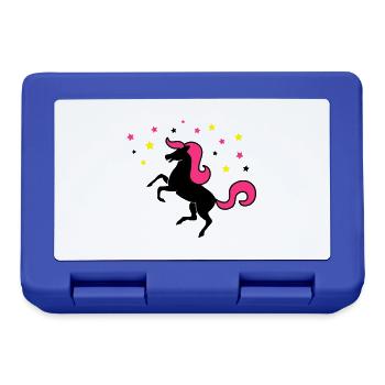 unicorn - Brotdose - Royalblau - Vorne