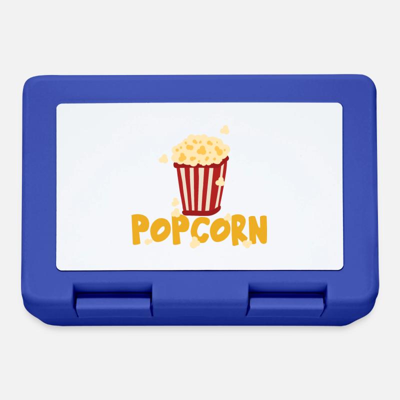 Popcorn - Brotdose - Royalblau