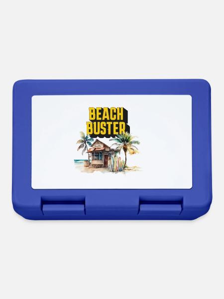 Beach Buster - Brotdose - Royalblau