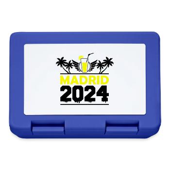 Madrid 2024 - Boîte à goûter - bleu royal - Devant