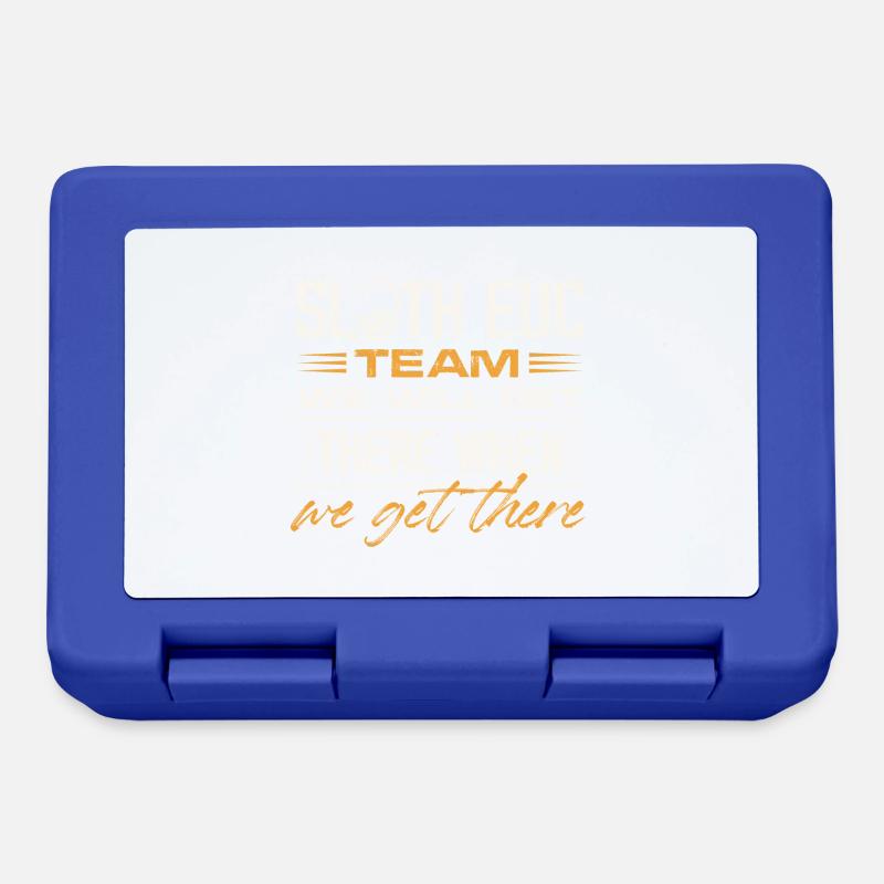 Sloth EUC Team We Will Get There When We Get There - Brotdose - Royalblau