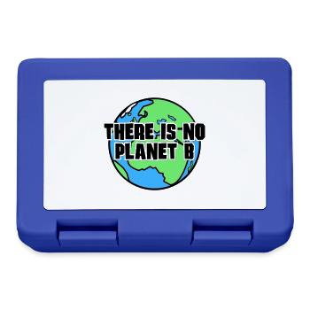 There is no Planet B - Brotdose - Royalblau - Vorne