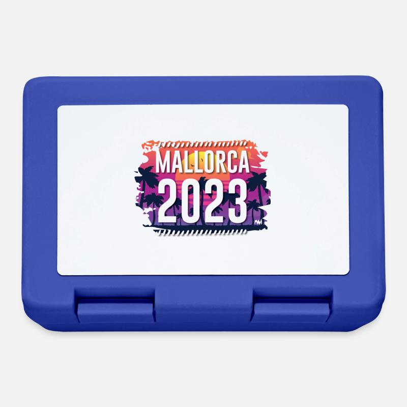 Majorque 2023 - Boîte à goûter - bleu royal