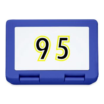 95 Number College - Lunchbox - royal blue - Front