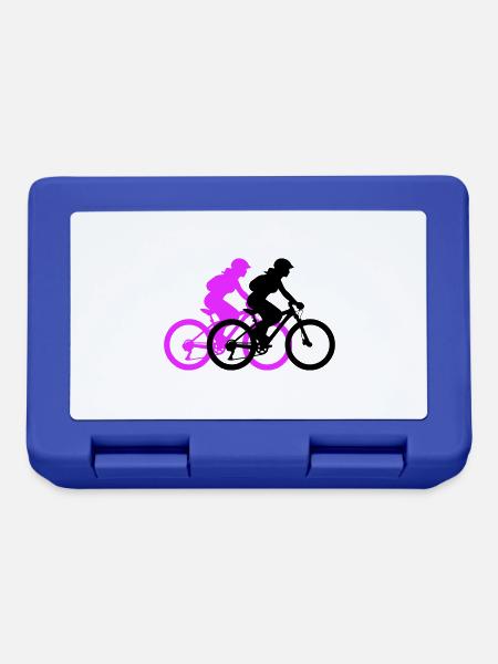 VTT Vélo Femme Silhouette - Boîte à goûter - bleu royal