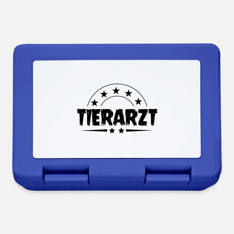 Tierarzt Beruf - Brotdose - Royalblau
