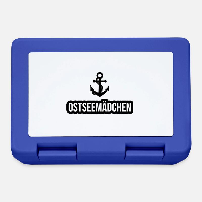 Ostseemädchen - Brotdose - Royalblau