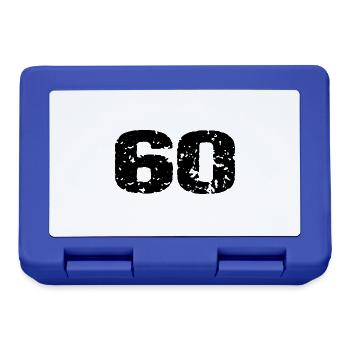 Maillot 60 numéros - Boîte à goûter - bleu royal - Devant