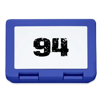 Maillot à numéros 94 - Boîte à goûter - bleu royal - Devant