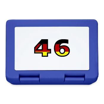 46 Numéro Allemagne Jersey - Boîte à goûter - bleu royal - Devant