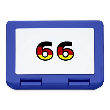 66 Numéro Allemagne Jersey - Boîte à goûter - bleu royal - Devant
