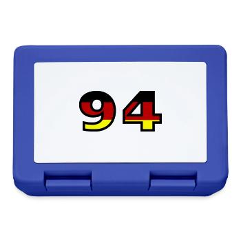 94 Numéro Allemagne Jersey - Boîte à goûter - bleu royal - Devant