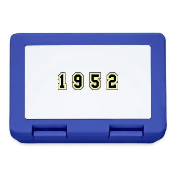 1952 Year Number - Lunchbox - royal blue - Front