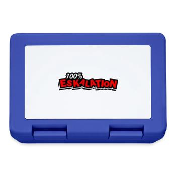 Eskalation 100% - Brotdose - Royalblau - Vorne