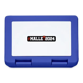 Malle 2024 - Brotdose - Royalblau - Vorne