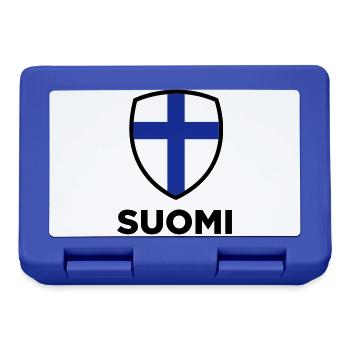 National Flag of Finland - Lunchbox - royal blue - Front