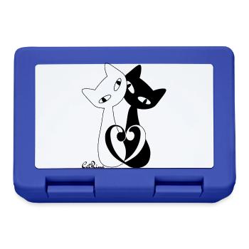 Catrina in Love - Boîte à goûter - bleu royal - Devant