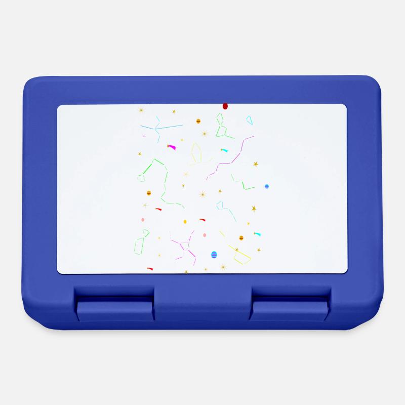 constellations - Lunchbox - royal blue