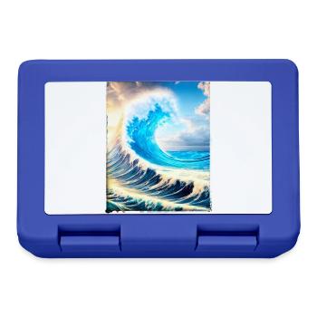 Perfect Wave #002f - Brotdose - Royalblau - Vorne